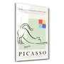 Wallity Pintura Decorativa de Vidrio Templado Multicolor 46 x 72 cm